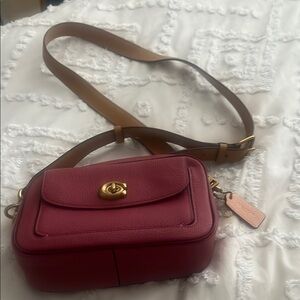 COACH  Leather Crossbody Bag
